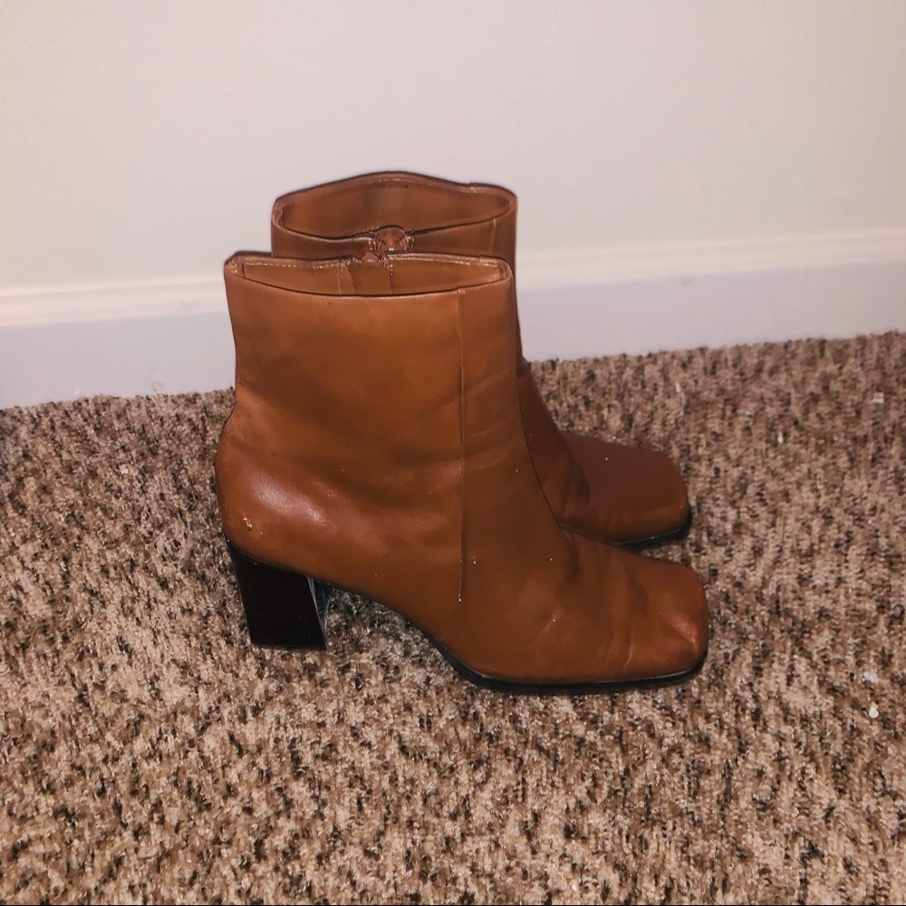 Valerie Steven’s Genuine Leather Booties